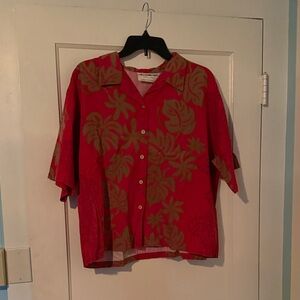 Manuhealii Red and Gold Shirt